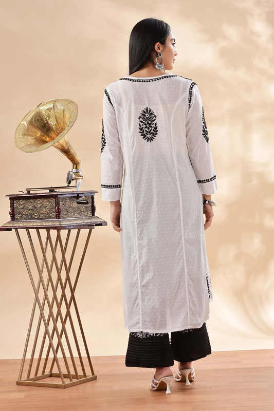 Barkha Chikankari Cotton Kota