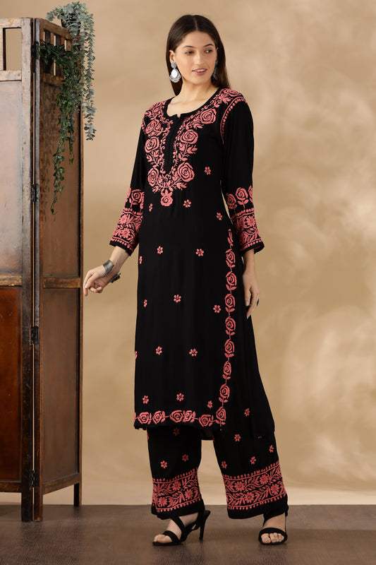 Alisha Cotton Chikankari Set