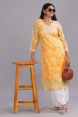 Noor Chikankari Kota Kurta with Inner