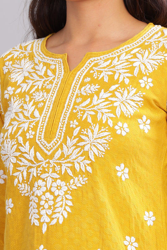 Jugni Chikankari Katha Top