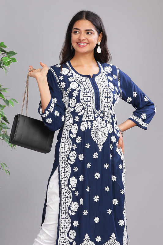 Ragini Chikankari Modal Kurta