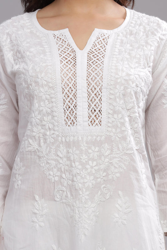 Lavanya Chikankari Cotton Kurta