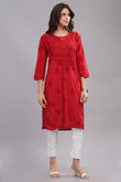 Chandni Chikankari Cotton Kurta