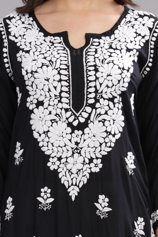 Sharmila Chikankari Modal Kurta