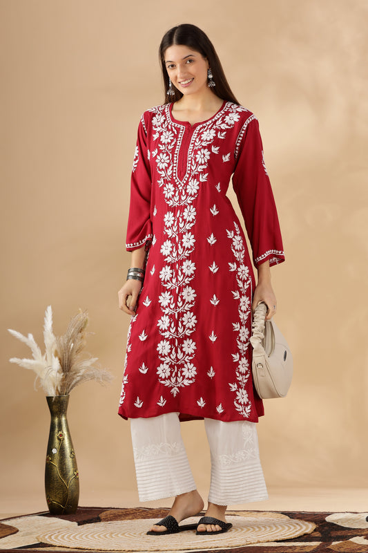 Cotton Chikankari Kurta