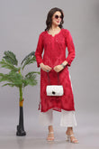 Urvashi Chikankari Crepe Kurta