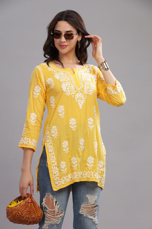 Tarannum Chikankari Modal Top