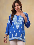 Women Ethnic Motifs Embroidered Thread Work Indie Prints Kurta