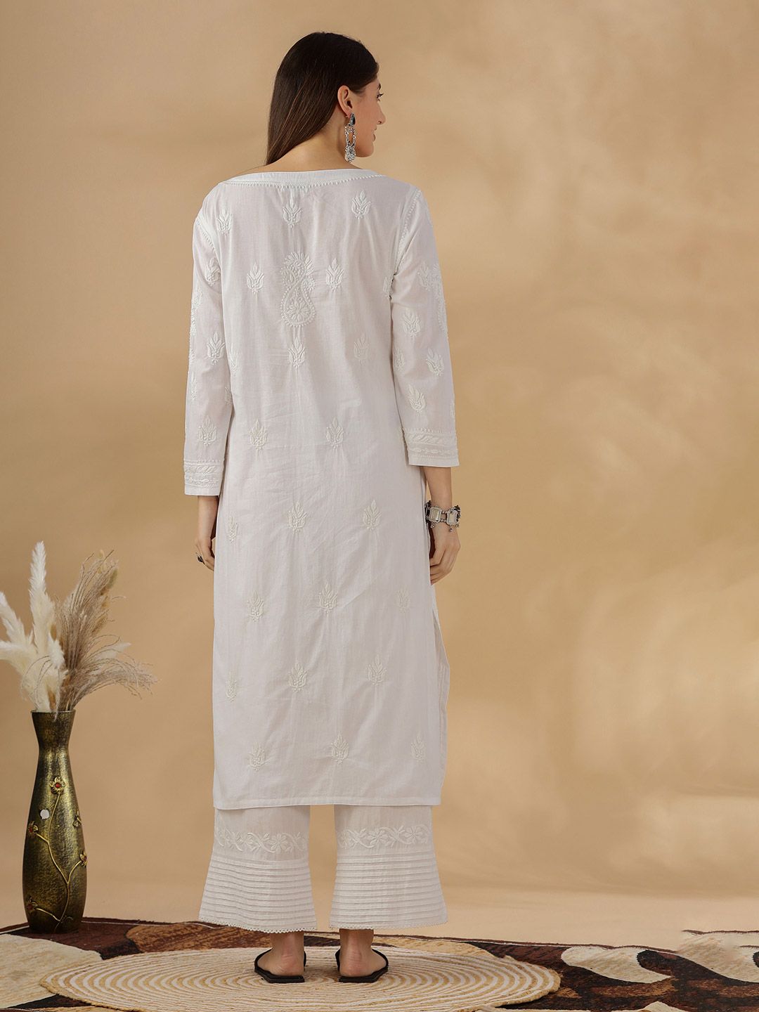 Women Solid Festive A-Line Kurta