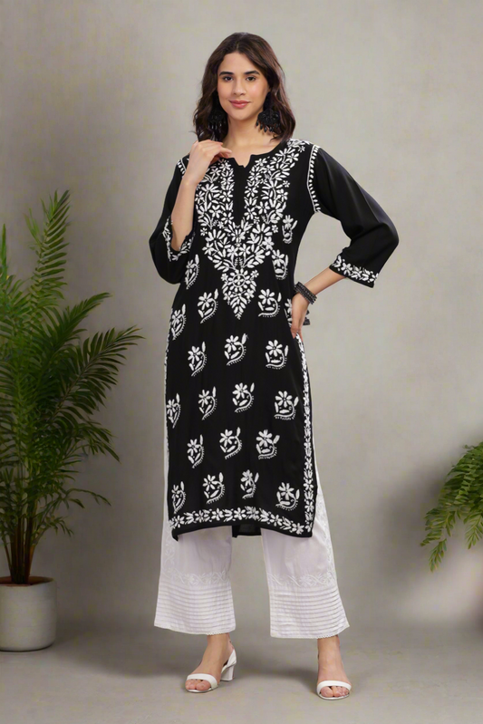 Ananya Chikankari Modal Kurta