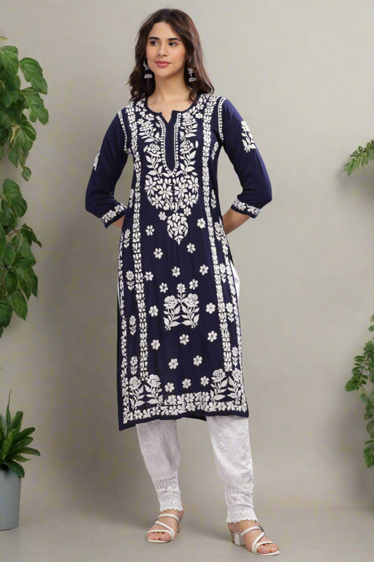 Anaya Chikankari Modal Kurta