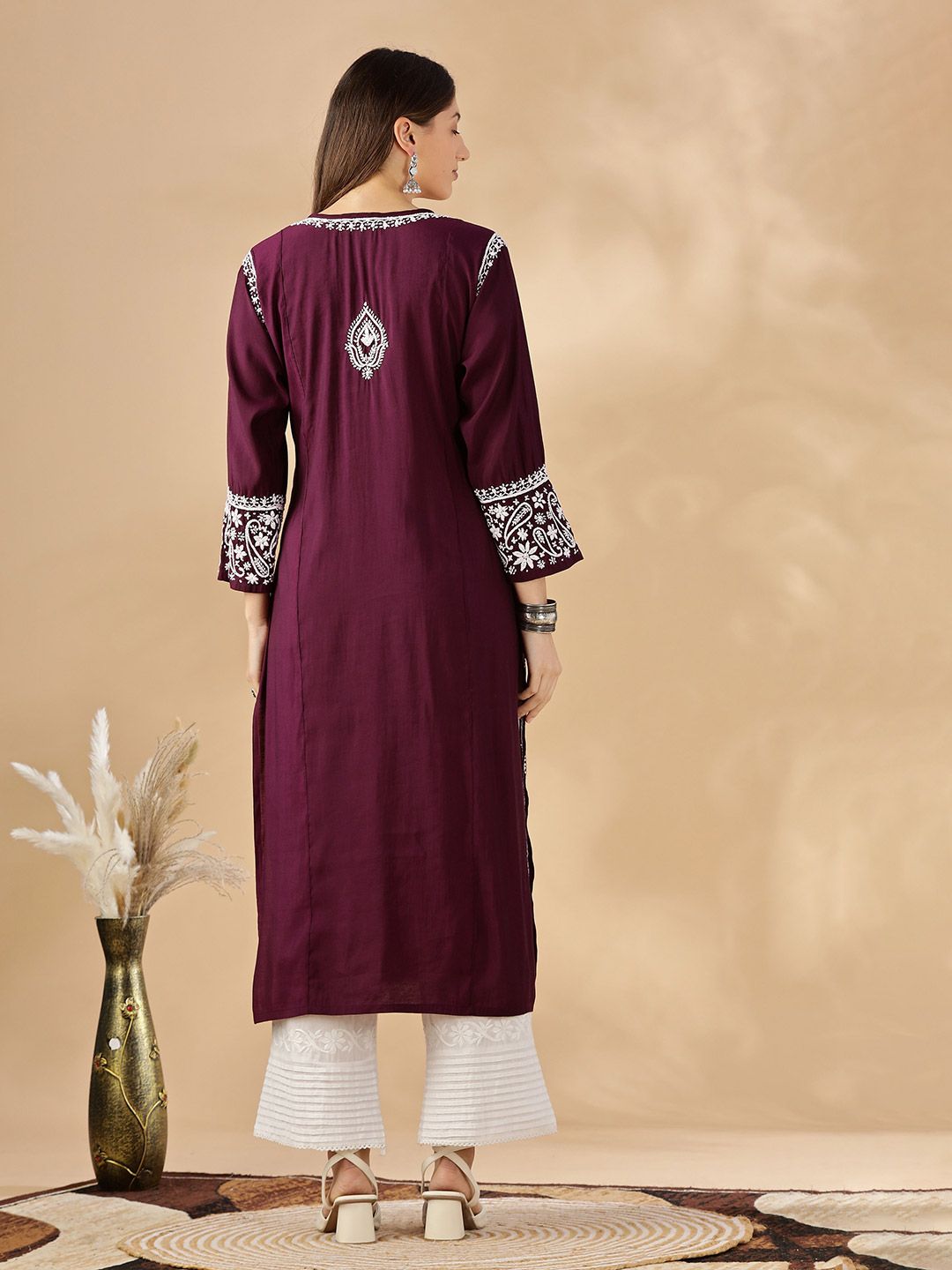 Women Ethnic Motifs Printed Festive A-Line Kurta