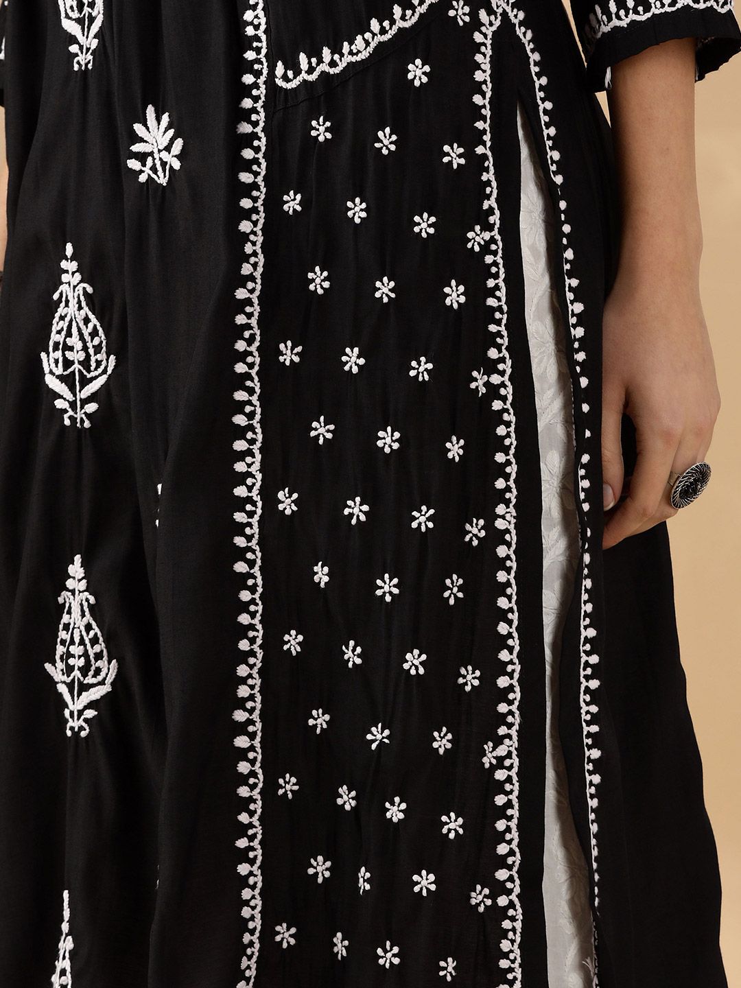 Women Ethnic Motifs Printed Festive A-Line Kurta
