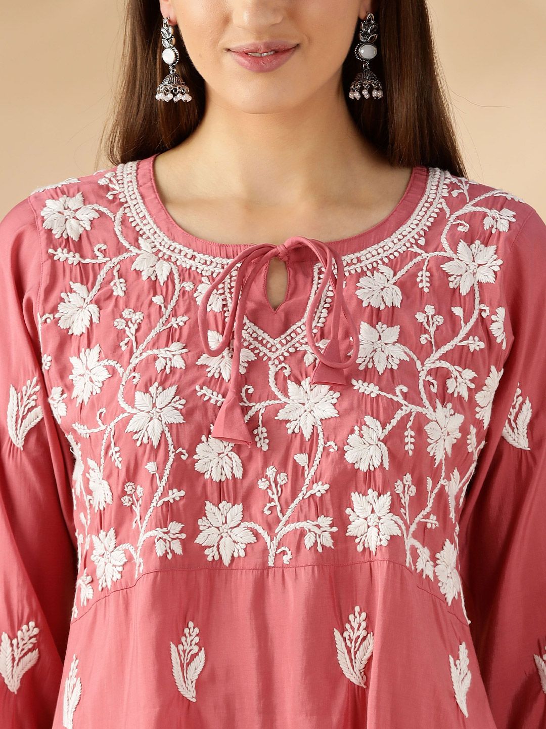 Women Ethnic Motifs Printed Festive A-Line Kurta