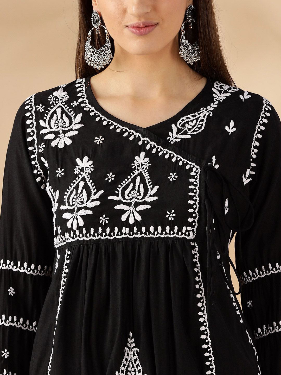 Women Ethnic Motifs Printed Festive A-Line Kurta