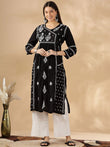 Women Ethnic Motifs Printed Festive A-Line Kurta