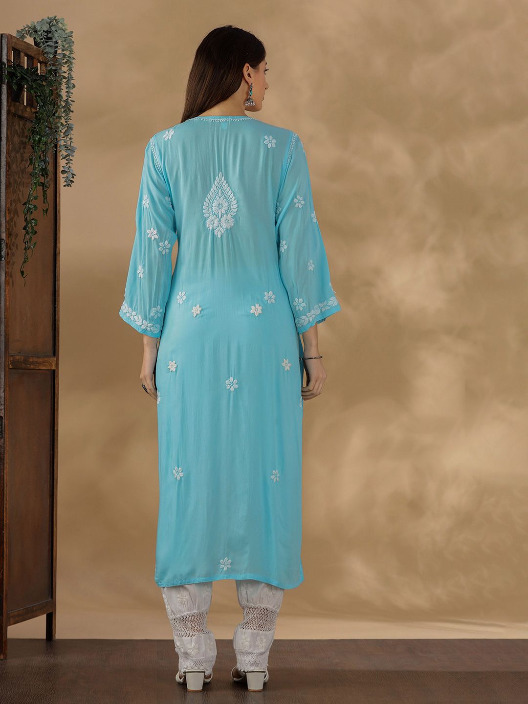 Women Ethnic Motifs Printed Festive A-Line Kurta